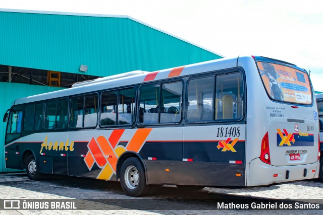 Viação Avante 181408 na cidade de Itu, São Paulo, Brasil, por Matheus Gabriel dos Santos. ID da foto: 7520427.