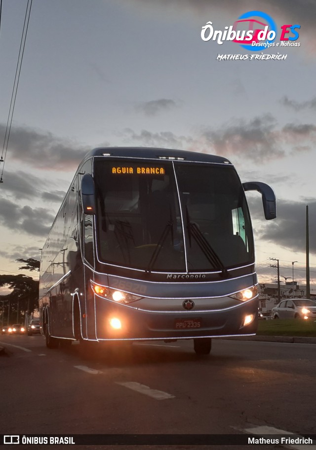 Viação Águia Branca 26920 na cidade de Serra, Espírito Santo, Brasil, por Matheus Friedrich. Número da foto: #7521067.