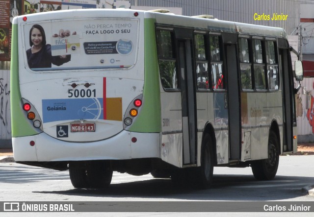 Rápido Araguaia 50001 na cidade de Goiânia, Goiás, Brasil, por Carlos Júnior. ID da foto: 7521929.