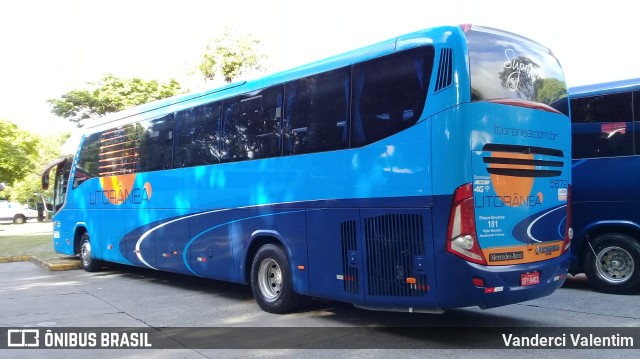 Litorânea Transportes Coletivos 5872 na cidade de São Paulo, São Paulo, Brasil, por Vanderci Valentim. Número da foto: #7521389.