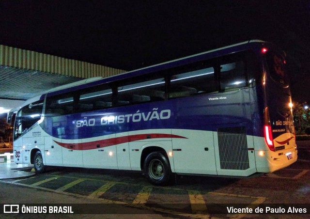 Viação São Cristóvão 2900 na cidade de Itaúna, Minas Gerais, Brasil, por Vicente de Paulo Alves. ID da foto: 7521454.