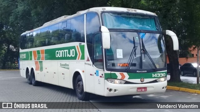 Empresa Gontijo de Transportes 14330 na cidade de São Paulo, São Paulo, Brasil, por Vanderci Valentim. ID da foto: 7521307.