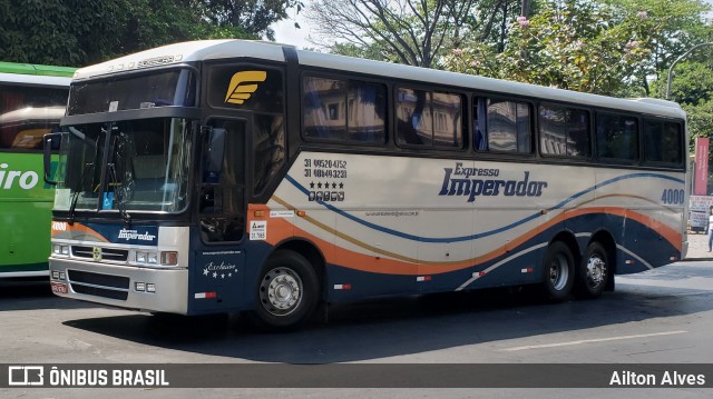 Expresso Imperador 4000 na cidade de Belo Horizonte, Minas Gerais, Brasil, por Ailton Alves. ID da foto: 7521871.