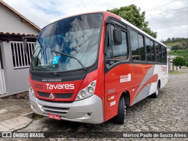 Tavares Turismo 2800 na cidade de Divinópolis, Minas Gerais, Brasil, por Marcos Paulo de Souza Alves. Número da foto: #7520991.