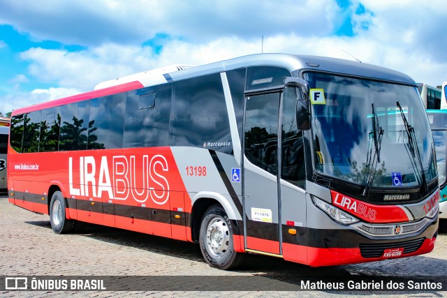 Lirabus 13198 na cidade de Itu, São Paulo, Brasil, por Matheus Gabriel dos Santos. Número da foto: #7520418.