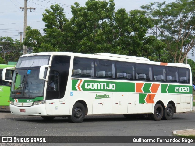 Empresa Gontijo de Transportes 21020 na cidade de Teresina, Piauí, Brasil, por Guilherme Fernandes Rêgo. ID da foto: 7524412.