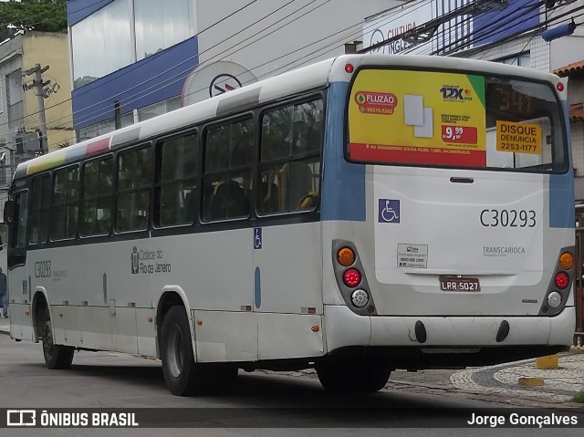 Transportes Futuro C30293 na cidade de Rio de Janeiro, Rio de Janeiro, Brasil, por Jorge Gonçalves. ID da foto: 7524957.