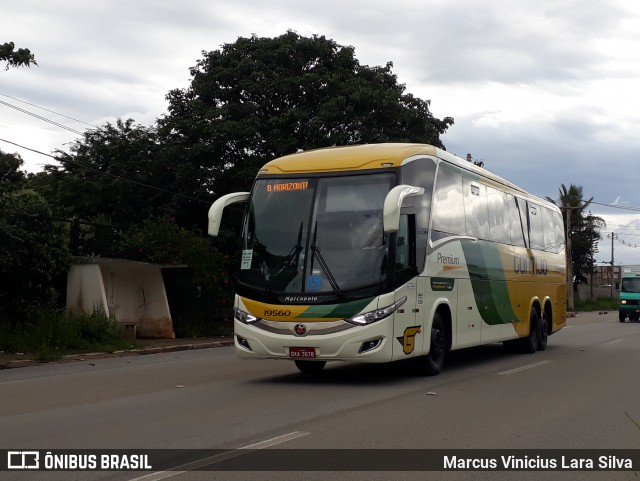 Empresa Gontijo de Transportes 19560 na cidade de Cláudio, Minas Gerais, Brasil, por Marcus Vinicius Lara Silva. Número da foto: #7523800.