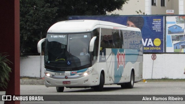 Auto Viação 1001 RJ 108.388 na cidade de Resende, Rio de Janeiro, Brasil, por Alex Ramos Ribeiro. ID da foto: 7524629.