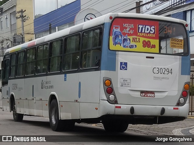 Transportes Futuro C30294 na cidade de Rio de Janeiro, Rio de Janeiro, Brasil, por Jorge Gonçalves. ID da foto: 7524959.