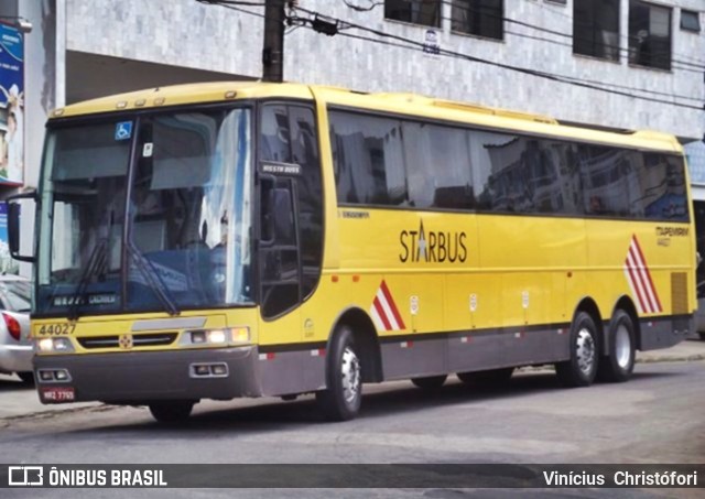 Viação Itapemirim 44027 na cidade de Cachoeiro de Itapemirim, Espírito Santo, Brasil, por Vinícius  Christófori. Número da foto: #7523908.