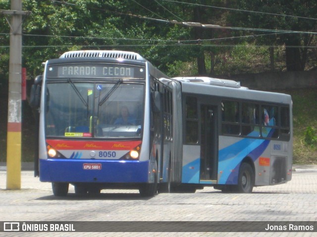 Metra - Sistema Metropolitano de Transporte 8050 na cidade de São Bernardo do Campo, São Paulo, Brasil, por Jonas Ramos. ID da foto: 7525926.