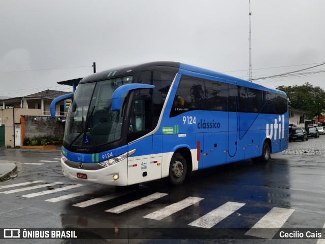 UTIL - União Transporte Interestadual de Luxo 9124 na cidade de Paraty, Rio de Janeiro, Brasil, por Cecilio Cais. ID da foto: 7524628.