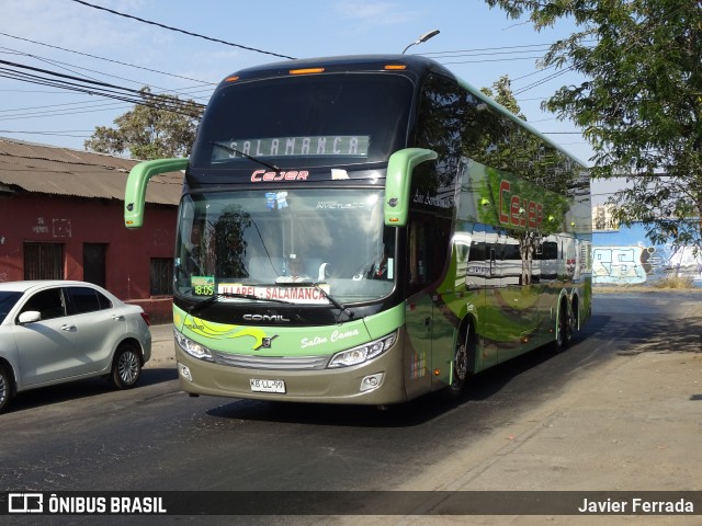 Buses Cejer 42 na cidade de Santiago, Santiago, Metropolitana de Santiago, Chile, por Javier Ferrada. Número da foto: #7525240.