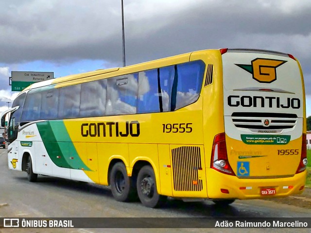 Empresa Gontijo de Transportes 19555 na cidade de Belo Horizonte, Minas Gerais, Brasil, por Adão Raimundo Marcelino. Número da foto: #7525401.