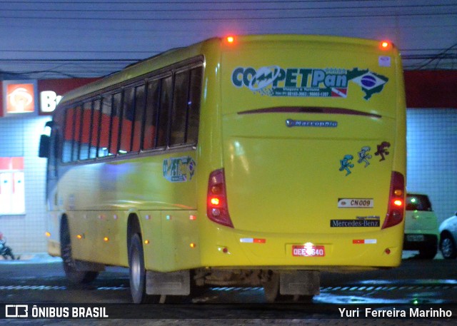 Coopetpan CN 009 na cidade de Belém, Pará, Brasil, por Yuri Ferreira Marinho. ID da foto: 7526968.