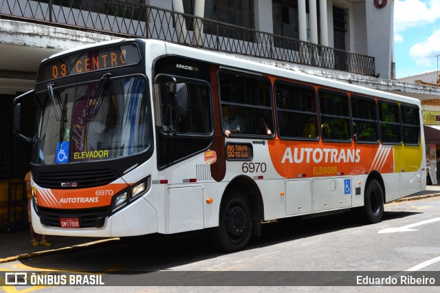 Autotrans > Turilessa 6970 na cidade de Varginha, Minas Gerais, Brasil, por Eduardo Ribeiro. ID da foto: 7527688.