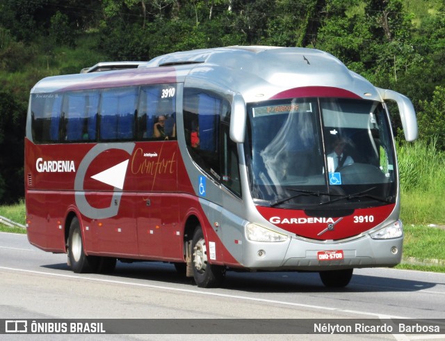 Expresso Gardenia 3910 na cidade de Ribeirão Vermelho, Minas Gerais, Brasil, por Nélyton Ricardo  Barbosa. ID da foto: 7528717.