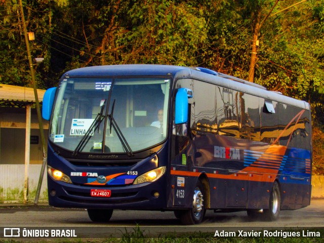 Breda Transportes e Serviços 4153 na cidade de Santos, São Paulo, Brasil, por Adam Xavier Rodrigues Lima. Número da foto: #7528144.