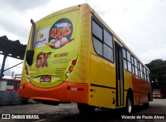 Ônibus Particulares 5665 na cidade de Matozinhos, Minas Gerais, Brasil, por Vicente de Paulo Alves. Número da foto: #7528720.