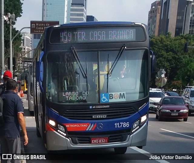 Viação Pirajuçara 11.786 na cidade de São Paulo, São Paulo, Brasil, por João Victor Damião. ID da foto: 7526220.