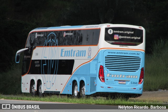 Emtram 5360 na cidade de Ribeirão Vermelho, Minas Gerais, Brasil, por Nélyton Ricardo  Barbosa. ID da foto: 7528324.