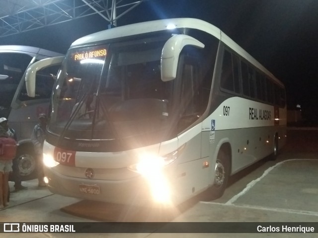 Real Alagoas de Viação 097 na cidade de Paulo Afonso, Bahia, Brasil, por Carlos Henrique. Número da foto: #7527304.