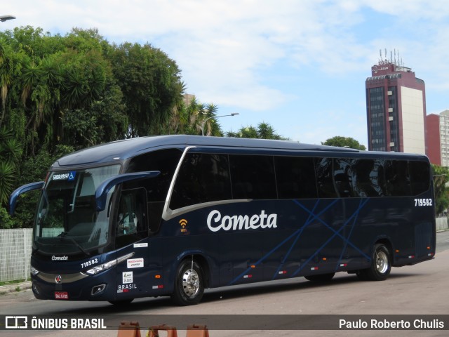 Viação Cometa 719582 na cidade de Curitiba, Paraná, Brasil, por Paulo Roberto Chulis. Número da foto: #7528532.