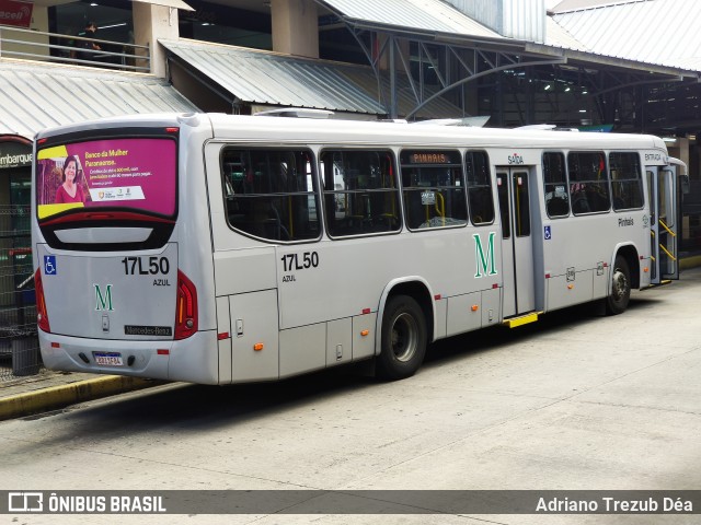 Expresso Azul 17L50 na cidade de Pinhais, Paraná, Brasil, por Adriano Trezub Déa. ID da foto: 7527158.