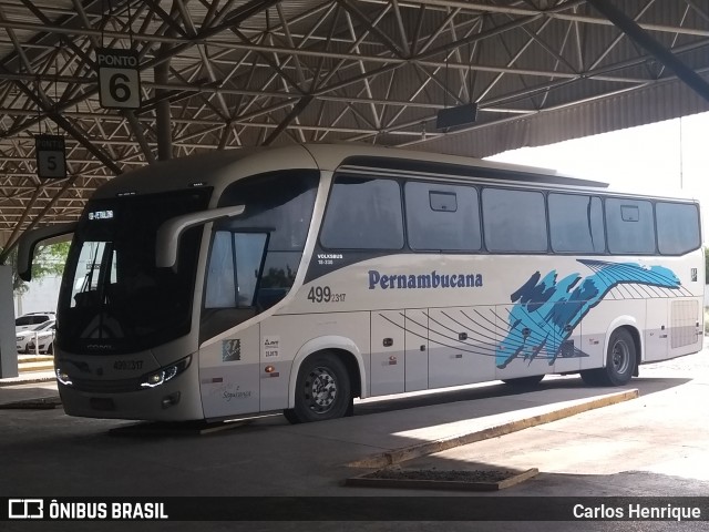 Viação Pernambucana Transporte e Turismo 317 na cidade de Juazeiro, Bahia, Brasil, por Carlos Henrique. Número da foto: #7527279.
