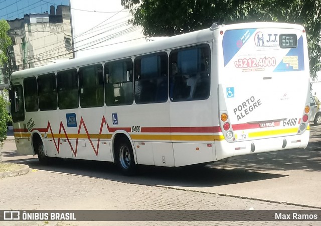Nortran Transportes Coletivos 6466 na cidade de Porto Alegre, Rio Grande do Sul, Brasil, por Max Ramos. Número da foto: #7527436.
