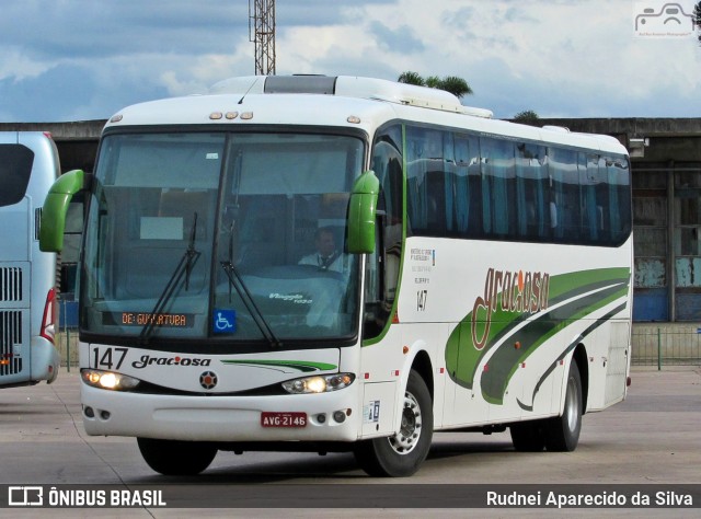 Viação Graciosa 147 na cidade de Curitiba, Paraná, Brasil, por Rudnei Aparecido da Silva. Número da foto: #7528415.