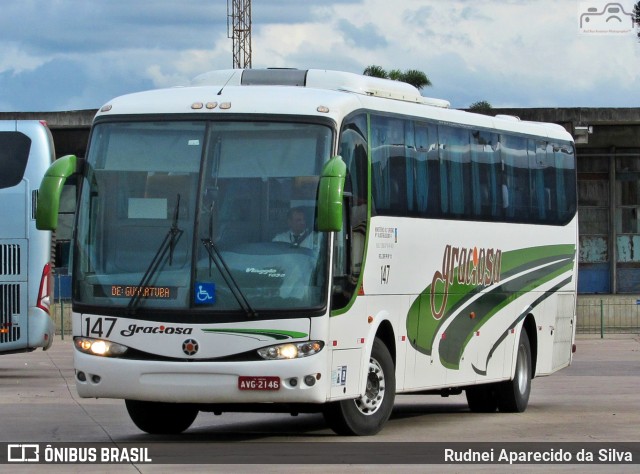 Viação Graciosa 147 na cidade de Curitiba, Paraná, Brasil, por Rudnei Aparecido da Silva. ID da foto: 7528415.