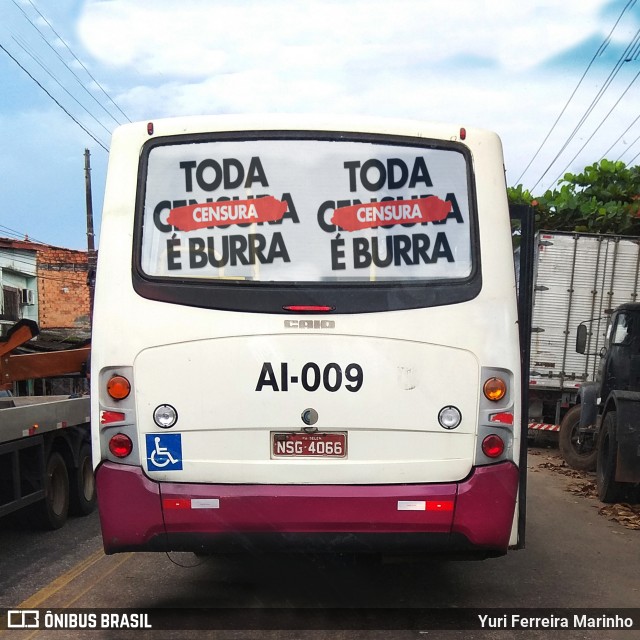 Guajará AI-009 na cidade de Belém, Pará, Brasil, por Yuri Ferreira Marinho. ID da foto: 7530341.