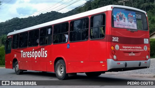 Viação Primeiro de Março 202 na cidade de Teresópolis, Rio de Janeiro, Brasil, por PEDRO COUTO. Número da foto: #7532160.