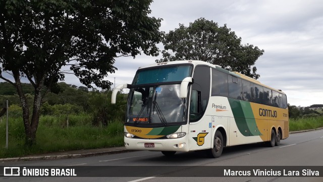 Empresa Gontijo de Transportes 17300 na cidade de Cláudio, Minas Gerais, Brasil, por Marcus Vinicius Lara Silva. ID da foto: 7531485.