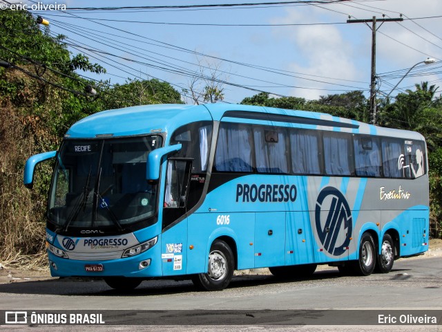 Auto Viação Progresso 6016 na cidade de Recife, Pernambuco, Brasil, por Eric Oliveira. Número da foto: #7531726.