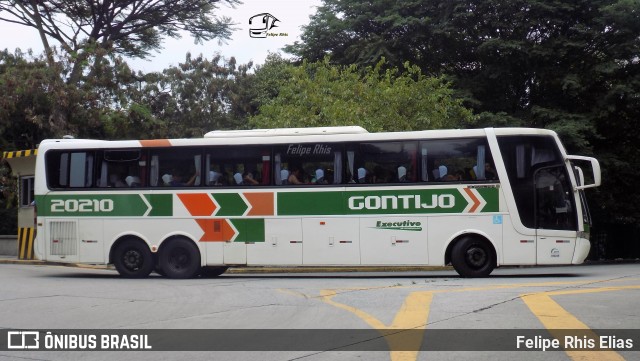 Empresa Gontijo de Transportes 20210 na cidade de São Paulo, São Paulo, Brasil, por Felipe Rhis Elias. Número da foto: #7531206.