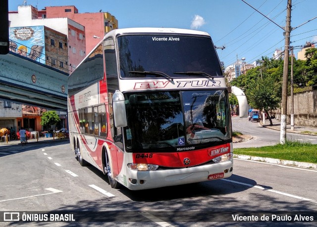 EW Tur 0448 na cidade de Aparecida, São Paulo, Brasil, por Vicente de Paulo Alves. ID da foto: 7531873.