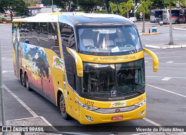 PH Tur 2112 na cidade de Aparecida, São Paulo, Brasil, por Vicente de Paulo Alves. ID da foto: 7531784.