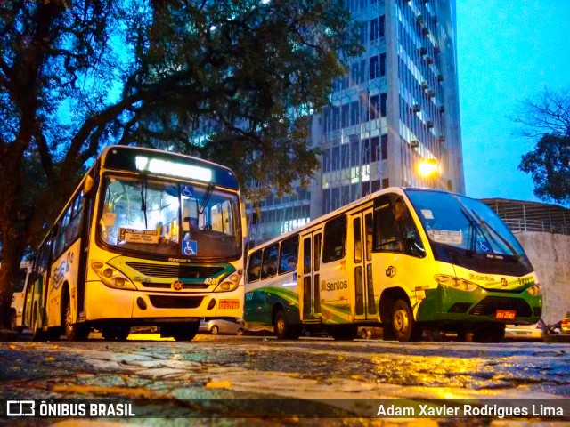 Viação Piracicabana Santos 4282 na cidade de Santos, São Paulo, Brasil, por Adam Xavier Rodrigues Lima. ID da foto: 7531681.