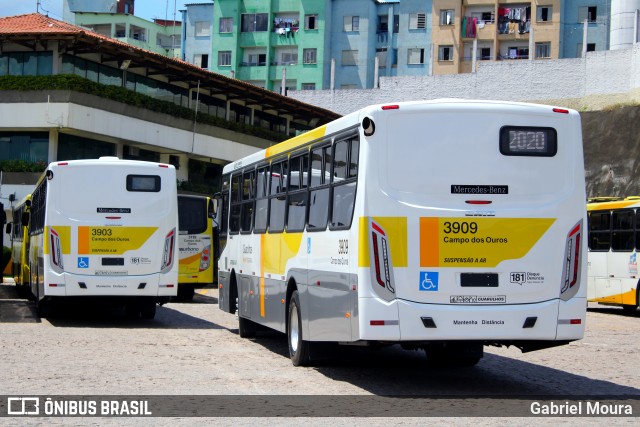 Viação Campo dos Ouros 3909 na cidade de Guarulhos, São Paulo, Brasil, por Gabriel Moura. ID da foto: 7530819.