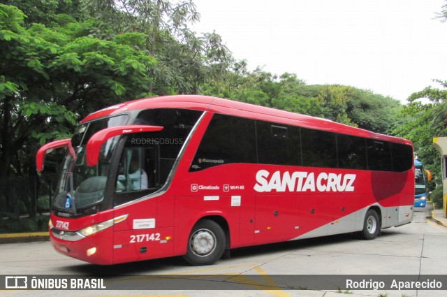 Viação Santa Cruz 217142 na cidade de São Paulo, São Paulo, Brasil, por Rodrigo  Aparecido. Número da foto: #7530990.