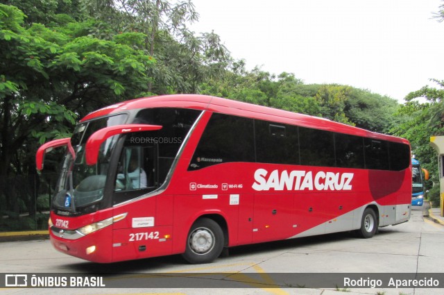 Viação Santa Cruz 217142 na cidade de São Paulo, São Paulo, Brasil, por Rodrigo  Aparecido. ID da foto: 7530990.