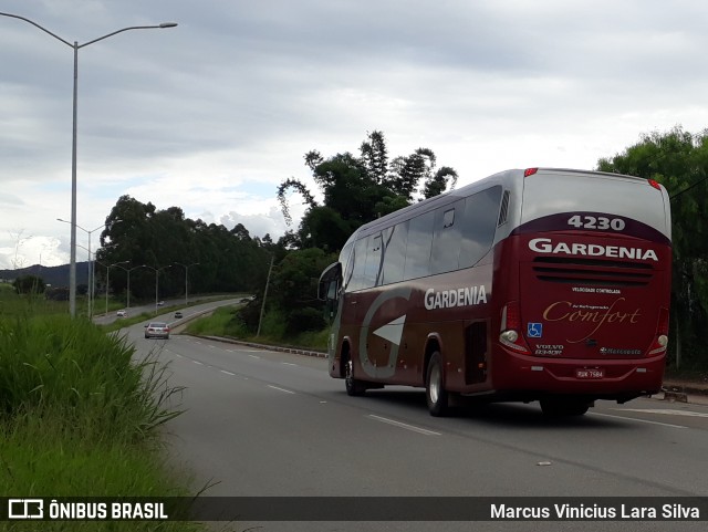 Expresso Gardenia 4230 na cidade de Cláudio, Minas Gerais, Brasil, por Marcus Vinicius Lara Silva. Número da foto: #7531375.