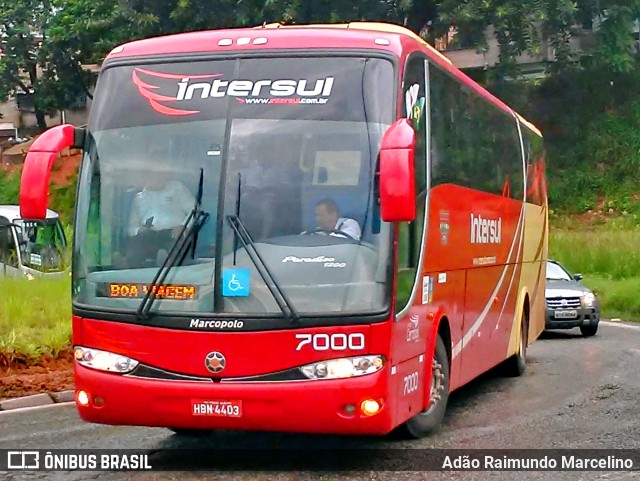 Intersul Turismo 7000 na cidade de Belo Horizonte, Minas Gerais, Brasil, por Adão Raimundo Marcelino. Número da foto: #7531786.