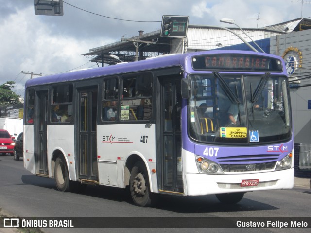 STCM - Sistema de Transporte Complementar Metropolitano 407 na cidade de Camaragibe, Pernambuco, Brasil, por Gustavo Felipe Melo. Número da foto: #7530805.