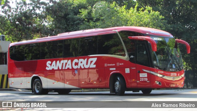 Viação Santa Cruz 25119 na cidade de São Paulo, São Paulo, Brasil, por Alex Ramos Ribeiro. Número da foto: #7530488.