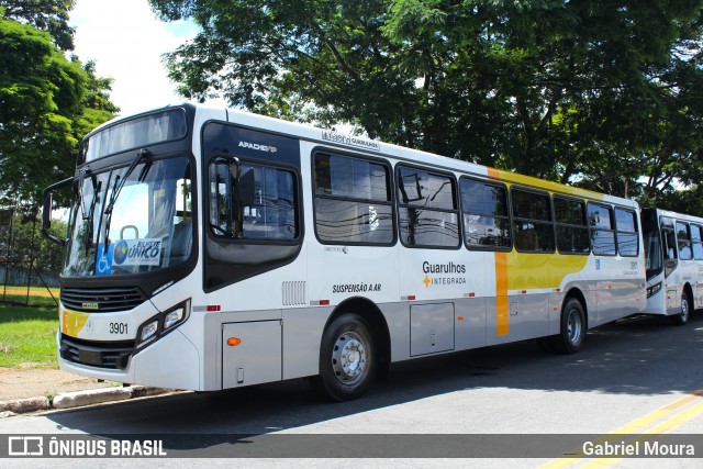 Viação Campo dos Ouros 3901 na cidade de Guarulhos, São Paulo, Brasil, por Gabriel Moura. Número da foto: #7530714.