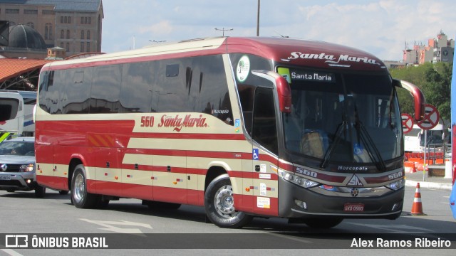 Santa Maria Fretamento e Turismo > Transportes Santa Maria(SP) 560 na cidade de Aparecida, São Paulo, Brasil, por Alex Ramos Ribeiro. Número da foto: #7530424.